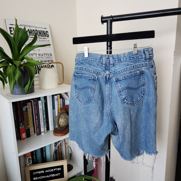 Furst of a Kind Reworked Lee Jeans Burmuda Shorts - Picture 4 of 4